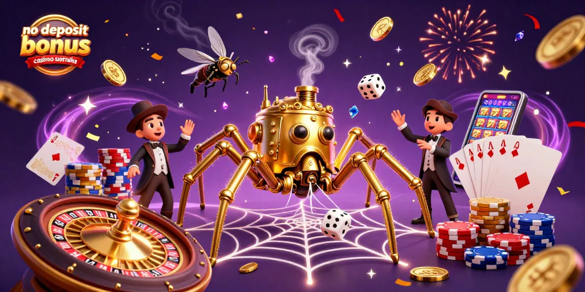 Experience the thrill of winning at a no deposit bonus casino Australia, featuring imaginative steampunk elements.