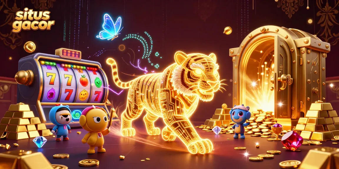 Experience thrilling action at situs gacor with vibrant slot reels bringing spectacular wins as the golden tiger prowls.