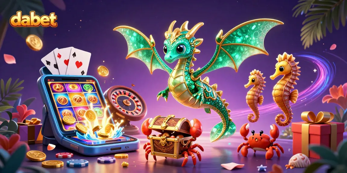 Experience thrilling wins with dabet's vibrant sea dragon and captivating slot games.