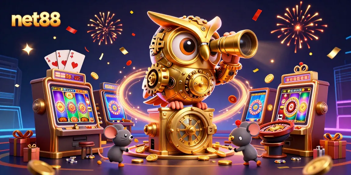 Experience the excitement of net88 with dynamic casino elements and playful characters.