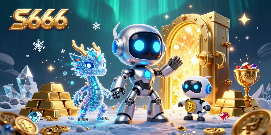 S666 players dive into excitement with a vibrant, captivating gaming scene showcasing treasure, gold, and innovative features.