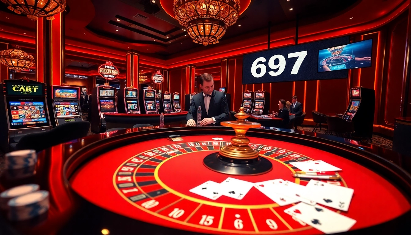 Aposte na elegante mesa de roleta enquanto explora a empolgante ambiência do cassino 69T.