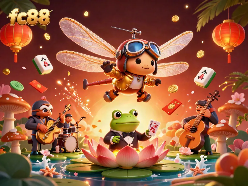 Experience the excitement of fc88 with vibrant casino action featuring dynamic 3D characters.