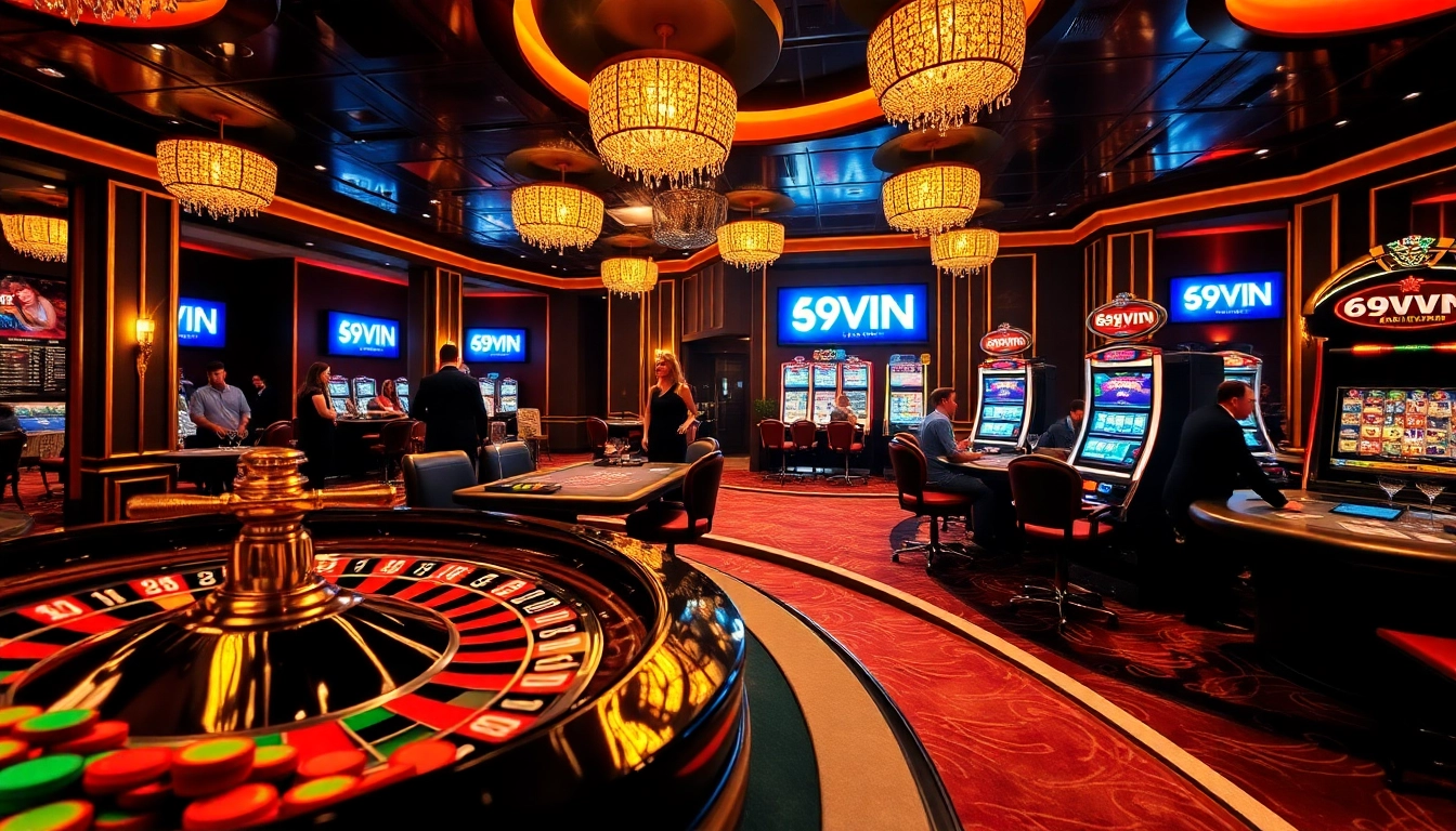 Experience the thrill of winning at 69VN's vibrant online casino, featuring roulette, poker, and slots.