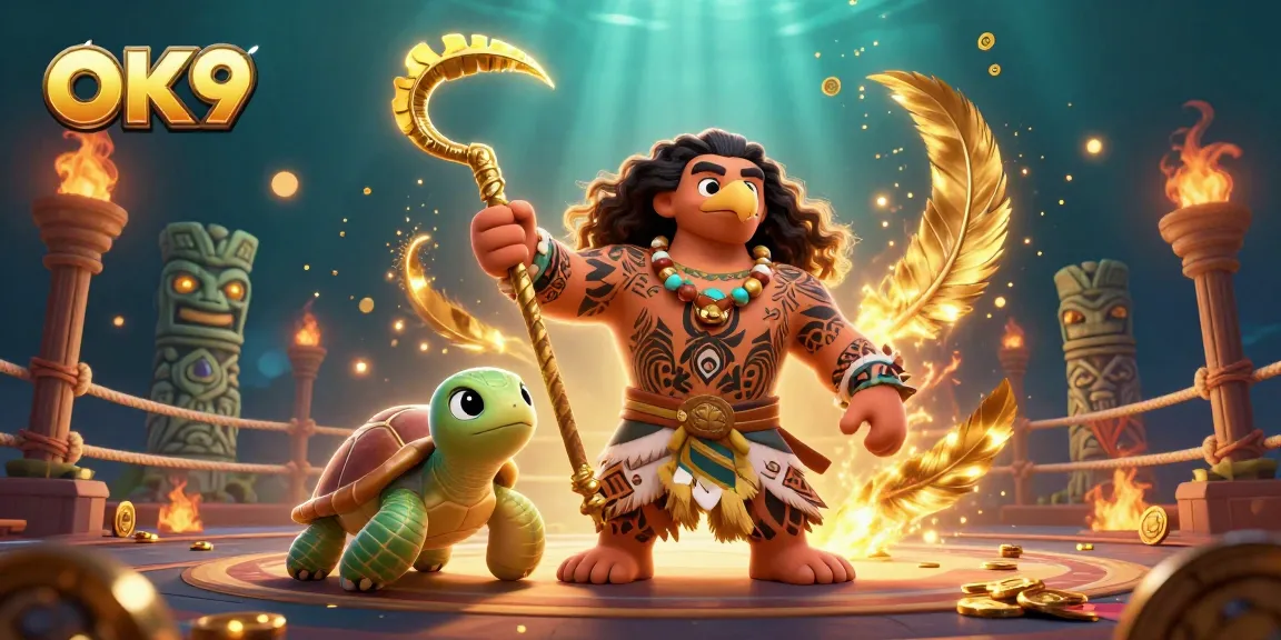 Engage with OK9's thrilling sports betting scene featuring dynamic characters and rich details.
