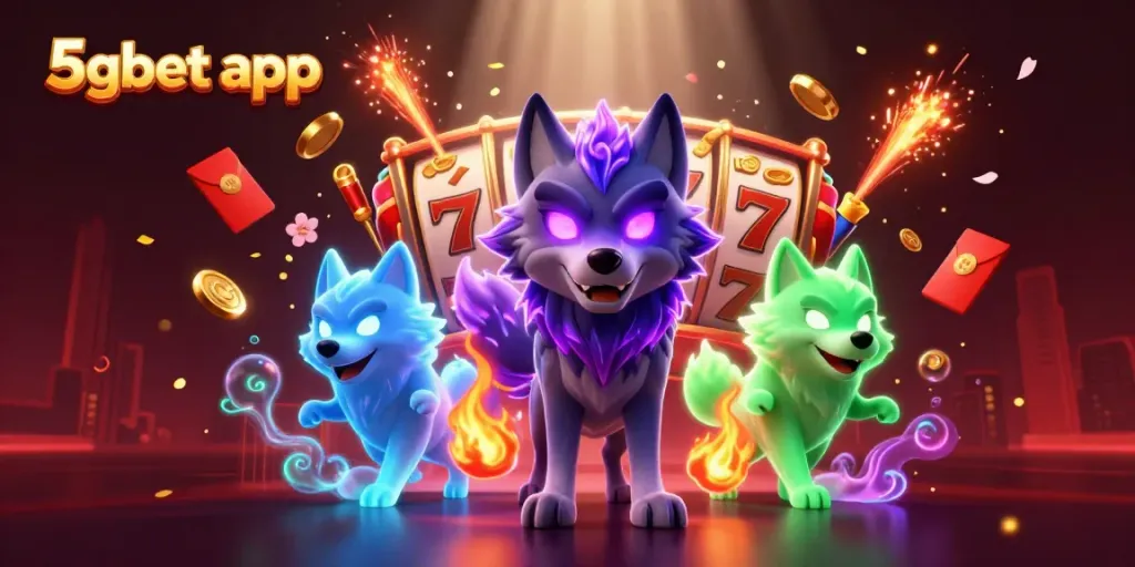 Experience thrilling gameplay with 5gbet app showcasing a vibrant casino scene full of dynamic characters and engaging elements.