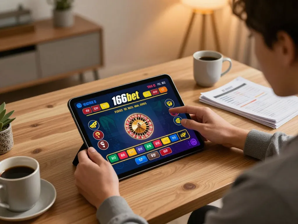 Experimente a emoção de apostar no 166bet enquanto joga roleta online.