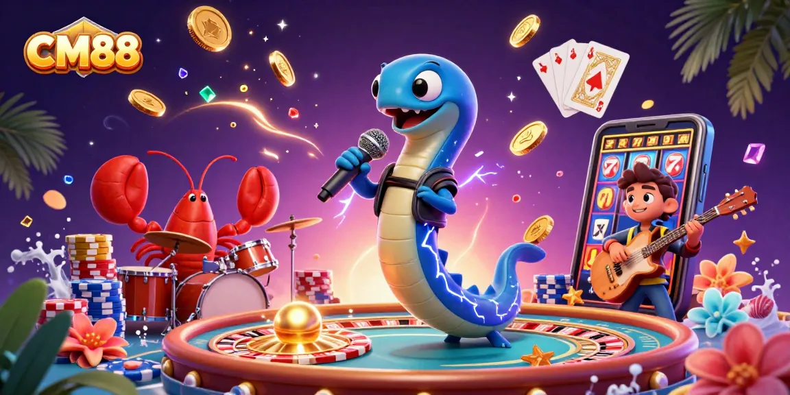Experience CM88’s thrilling underwater casino with vibrant characters, dazzling gems, and exciting game elements.