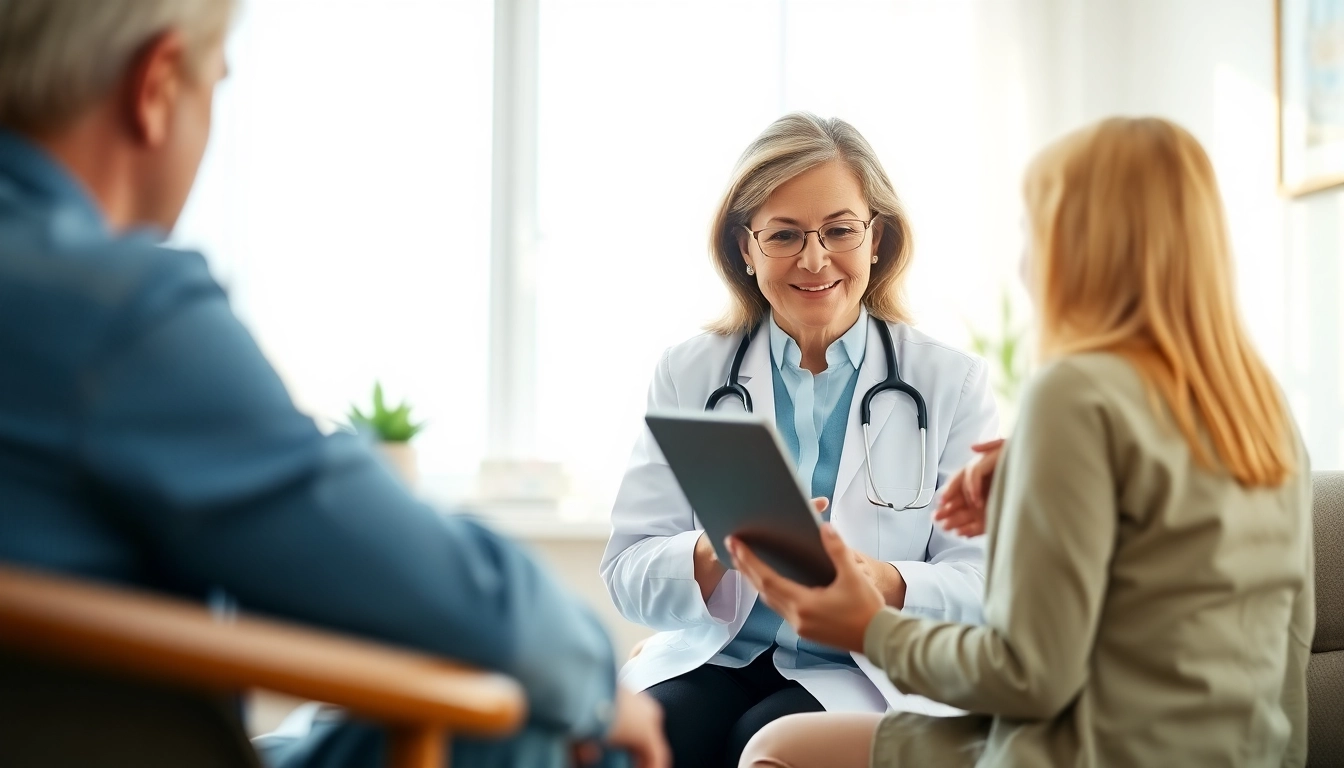 Text a licensed doctor online through a digital consultation, showcasing connection and professionalism.