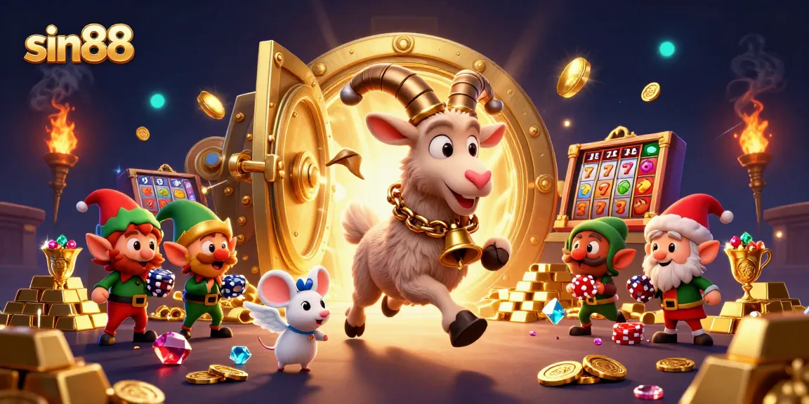 Engage with sin88 and enjoy the thrilling holiday-horror casino experience featuring festive characters.