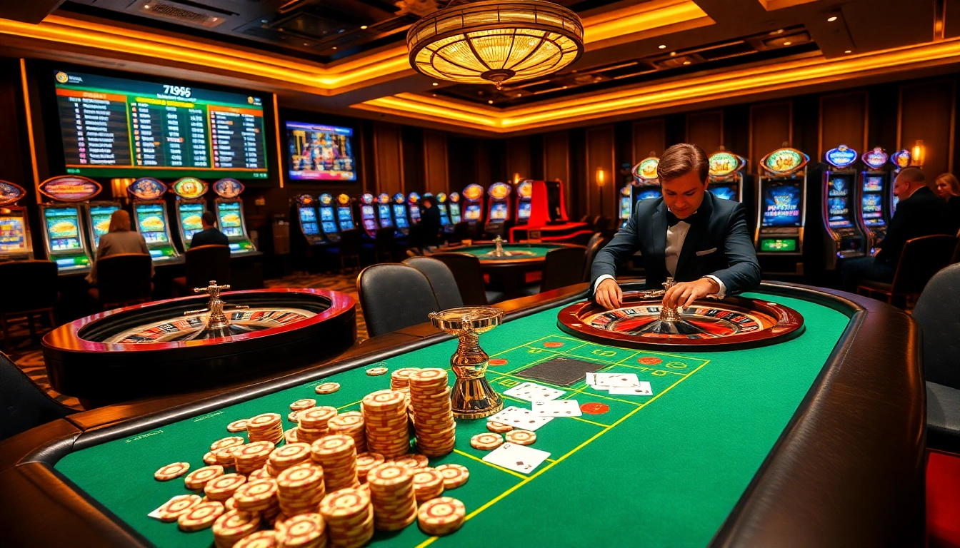 Experience high-stakes excitement at the 789f casino with vibrant games and professional dealers.