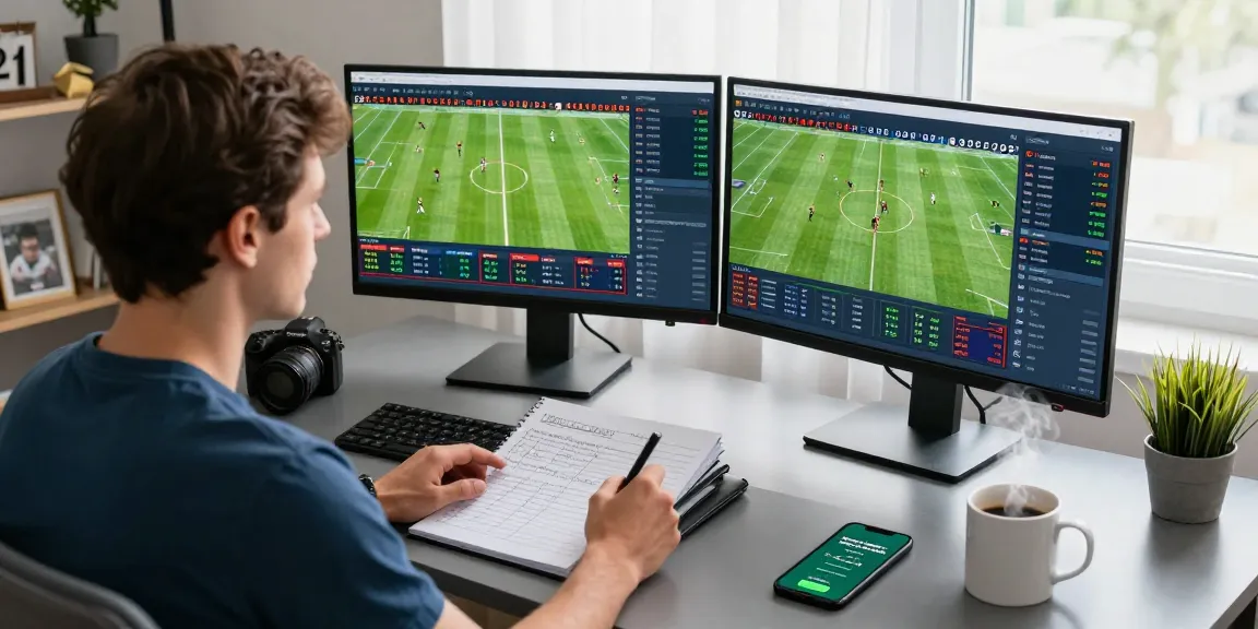 Engaging sports betting analysis with soikeonhacai.com.co showing live match stats and strategic notes.