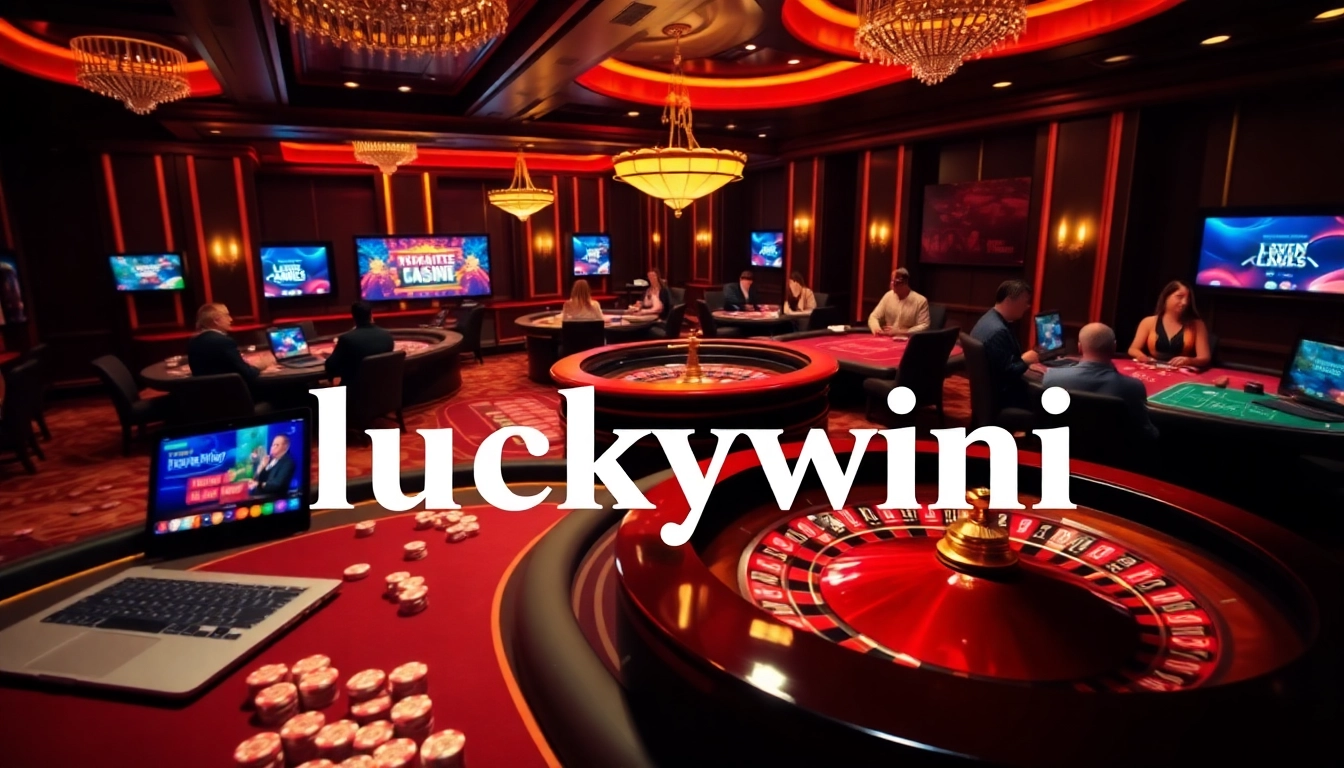 Play a thrilling game at luckywin casino, featuring live dealer action and exciting gaming moments.